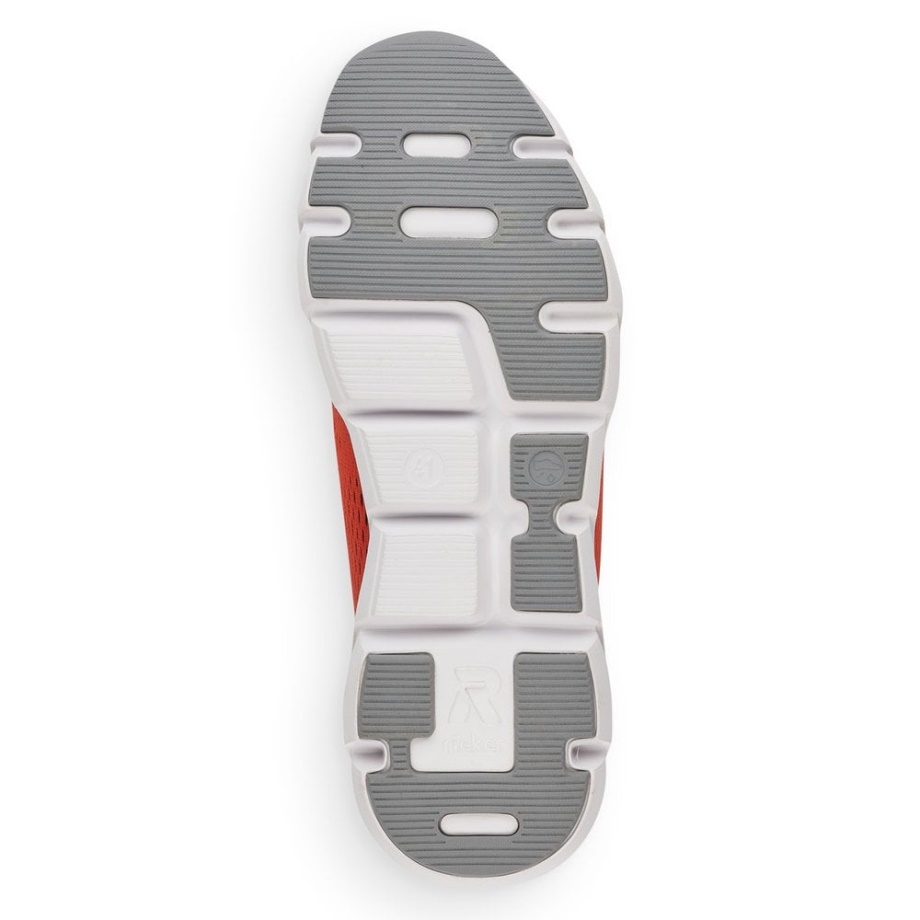 Buty Męskie Rieker R-evolution 07806 Pomarańczowe