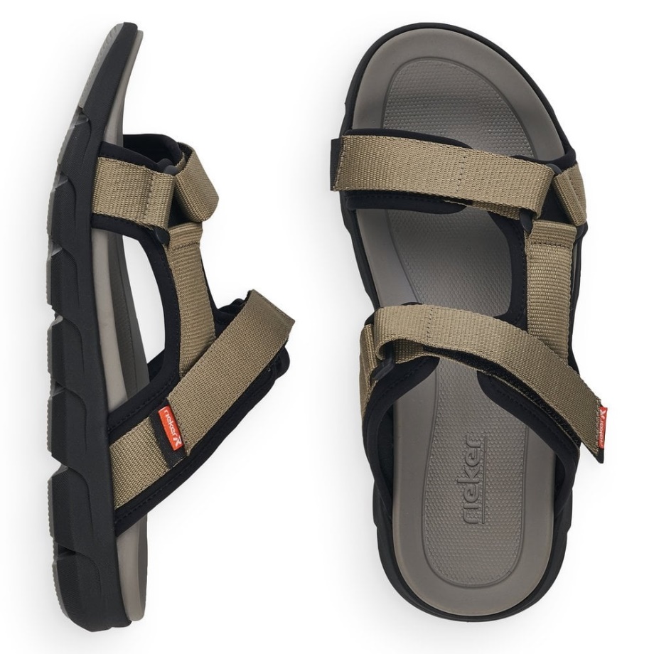 Rieker R-evolution 20801 Męskie Sandały Zielone