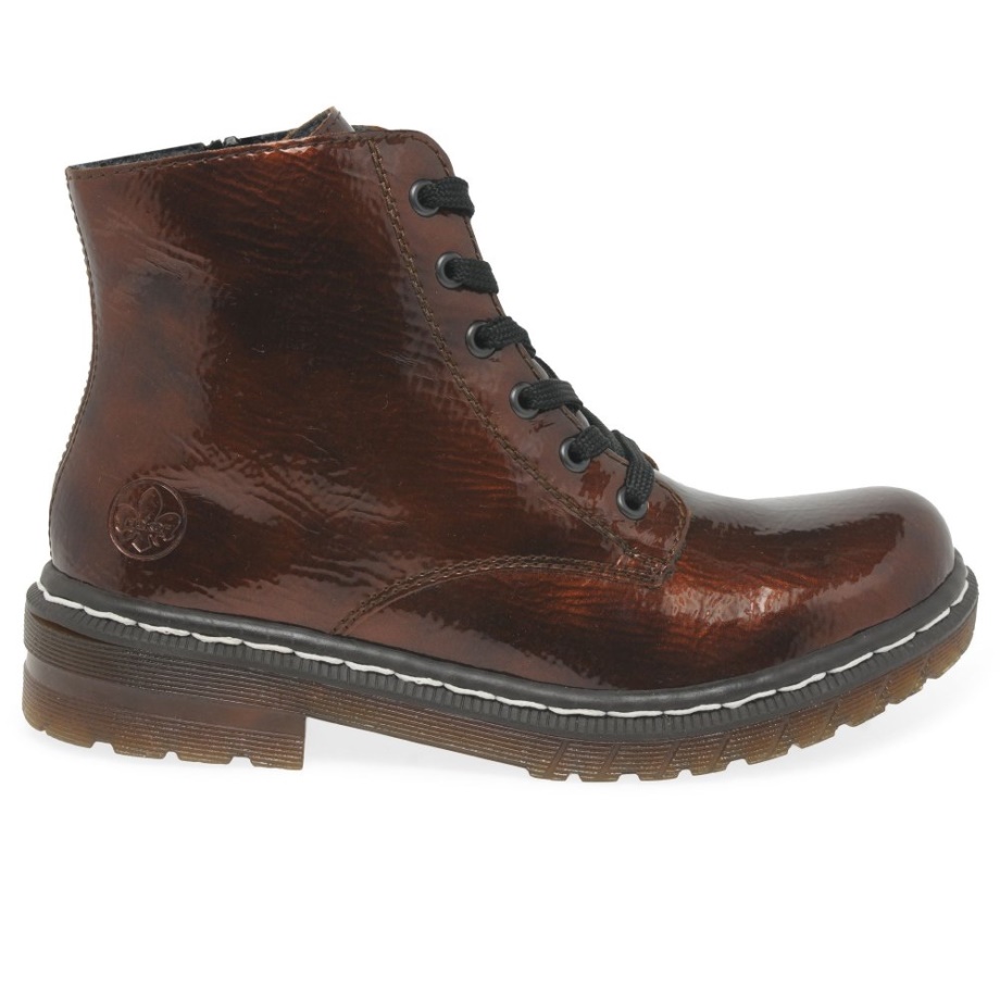 Damskie Buty Do Kostki Antik Rieker Flame Ii