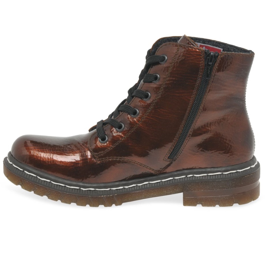 Damskie Buty Do Kostki Antik Rieker Flame Ii