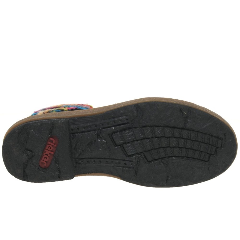 Czarne Buty Trekkingowe Rieker Emerald