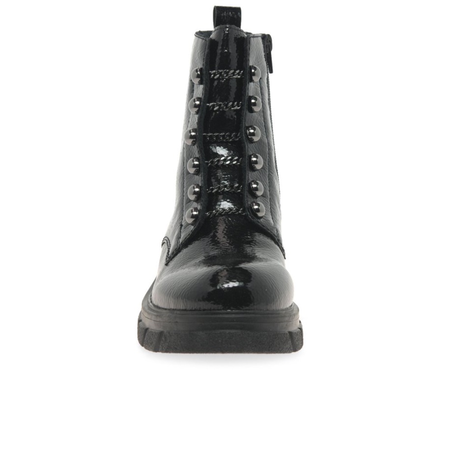 Czarne Botki Damskie Rieker Lainey