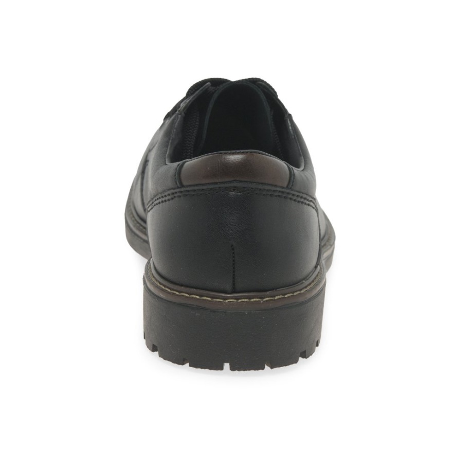 Czarne Buty Męskie Rieker Lorton