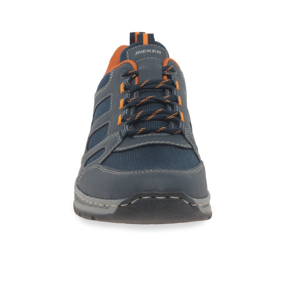 Niebieskie Męskie Buty Sportowe Rieker Ray