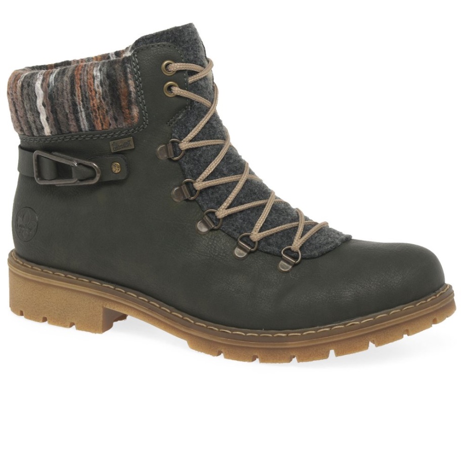 Forest Rieker Peak Damskie Sznurowane Buty Do Chodzenia Na Co Dzień