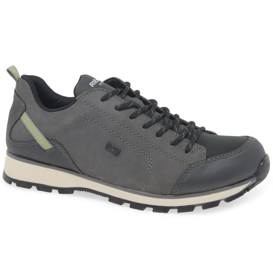Szare Męskie Buty Sportowe Rieker Livingston
