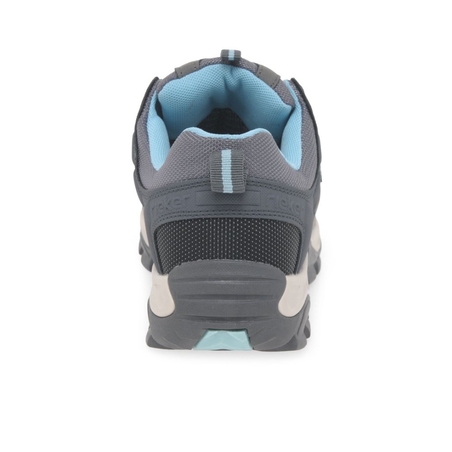 Szare Damskie Buty Do Chodzenia Rieker Move