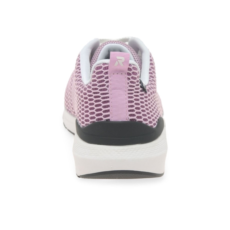 Lawendowe Damskie Buty Rieker Moon