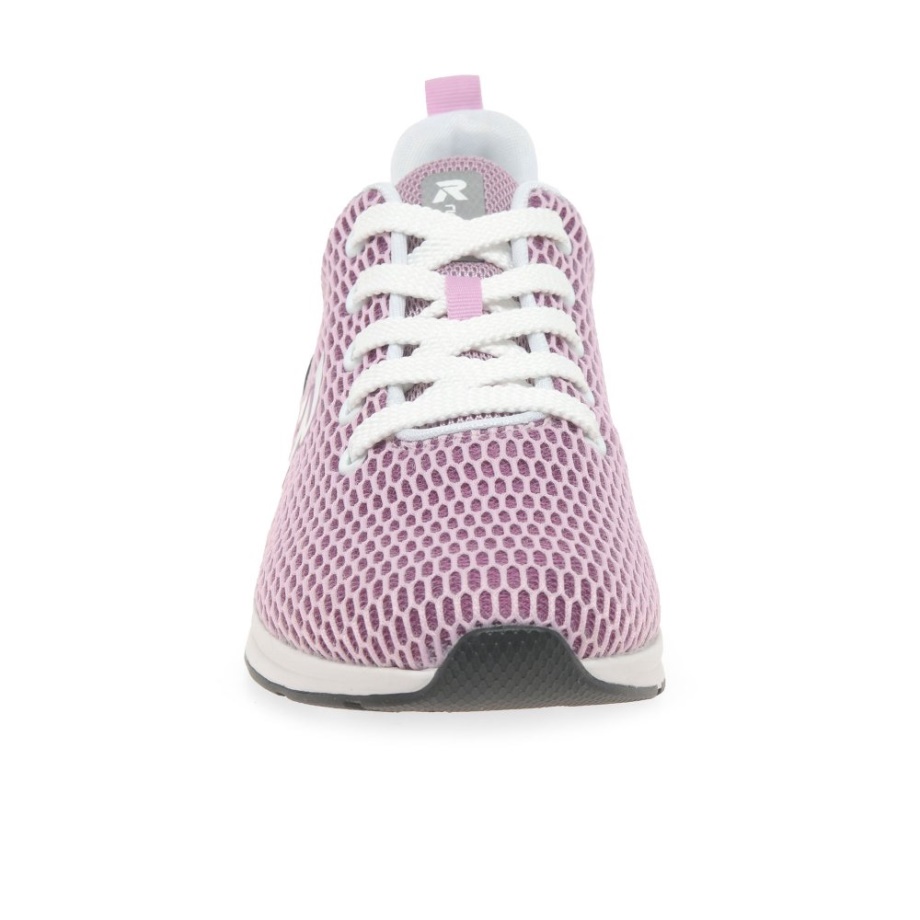 Lawendowe Damskie Buty Rieker Moon