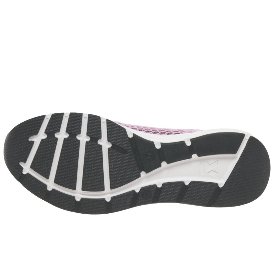 Lawendowe Damskie Buty Rieker Moon