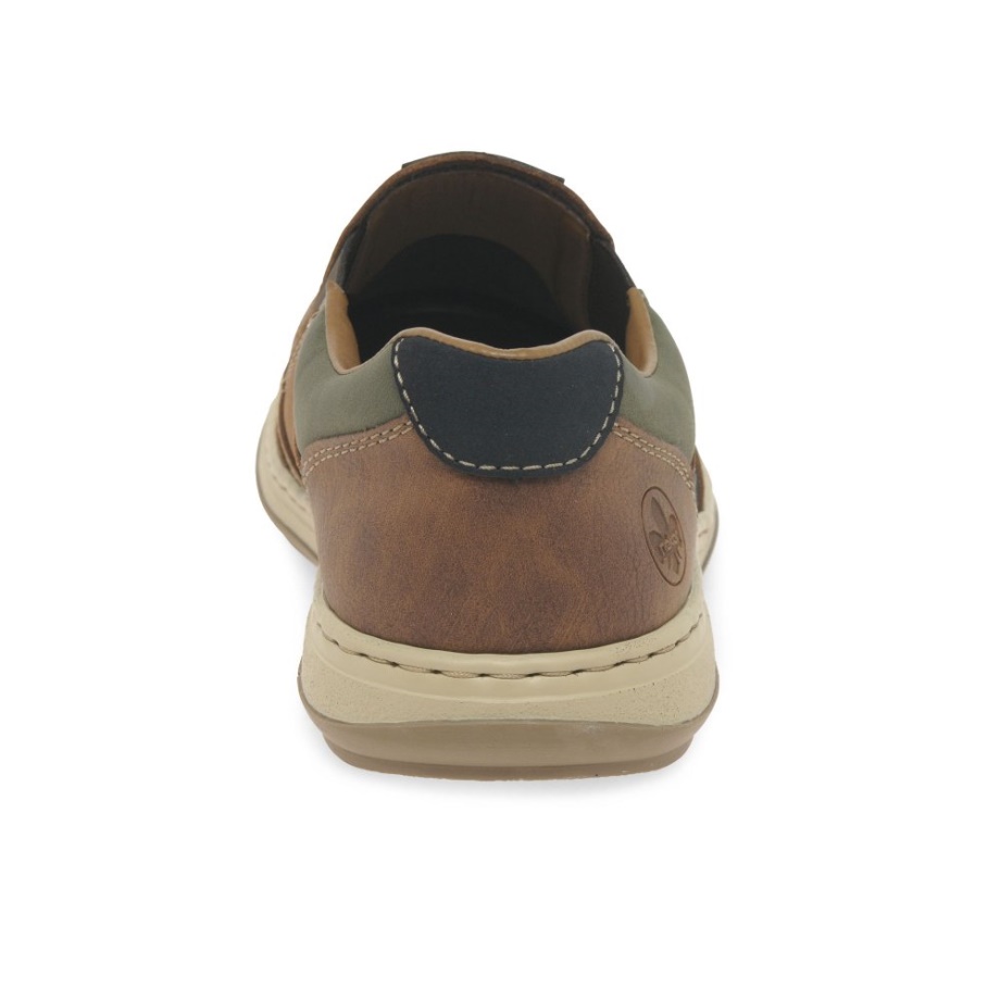 Lekkie Męskie Buty Na Co Dzień Rieker Pierce