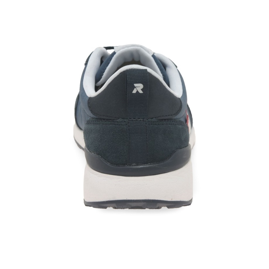 Granatowe Męskie Buty Sportowe Rieker Tyler