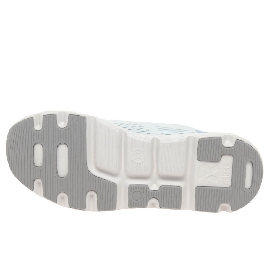 Damskie Trampki Rieker Cloud W Kolorze Niebieskim