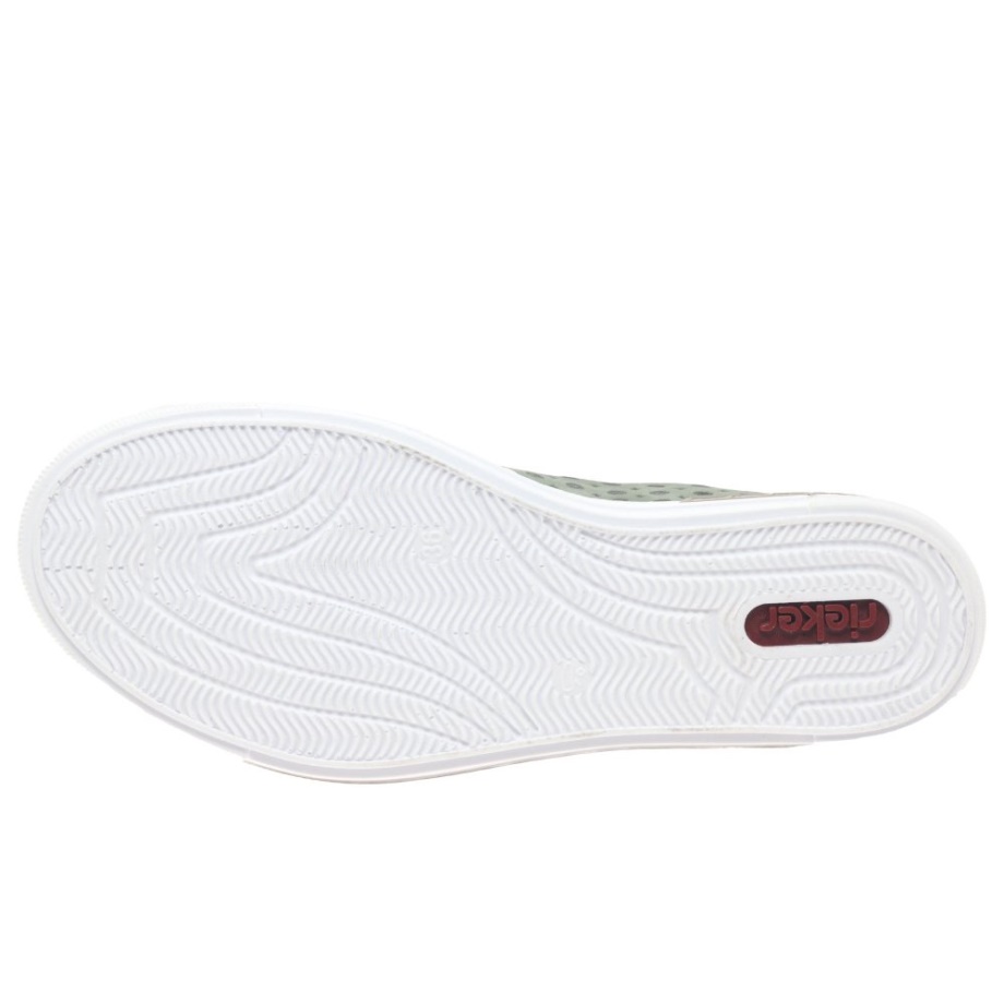 Damskie Buty Sportowe Rieker Dawes Miętowe