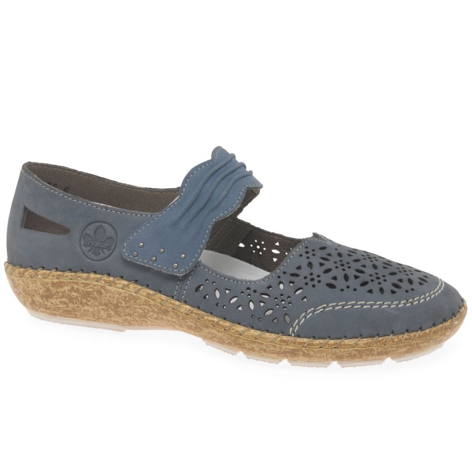 Rieker Deloris Buty Damskie Dżinsy