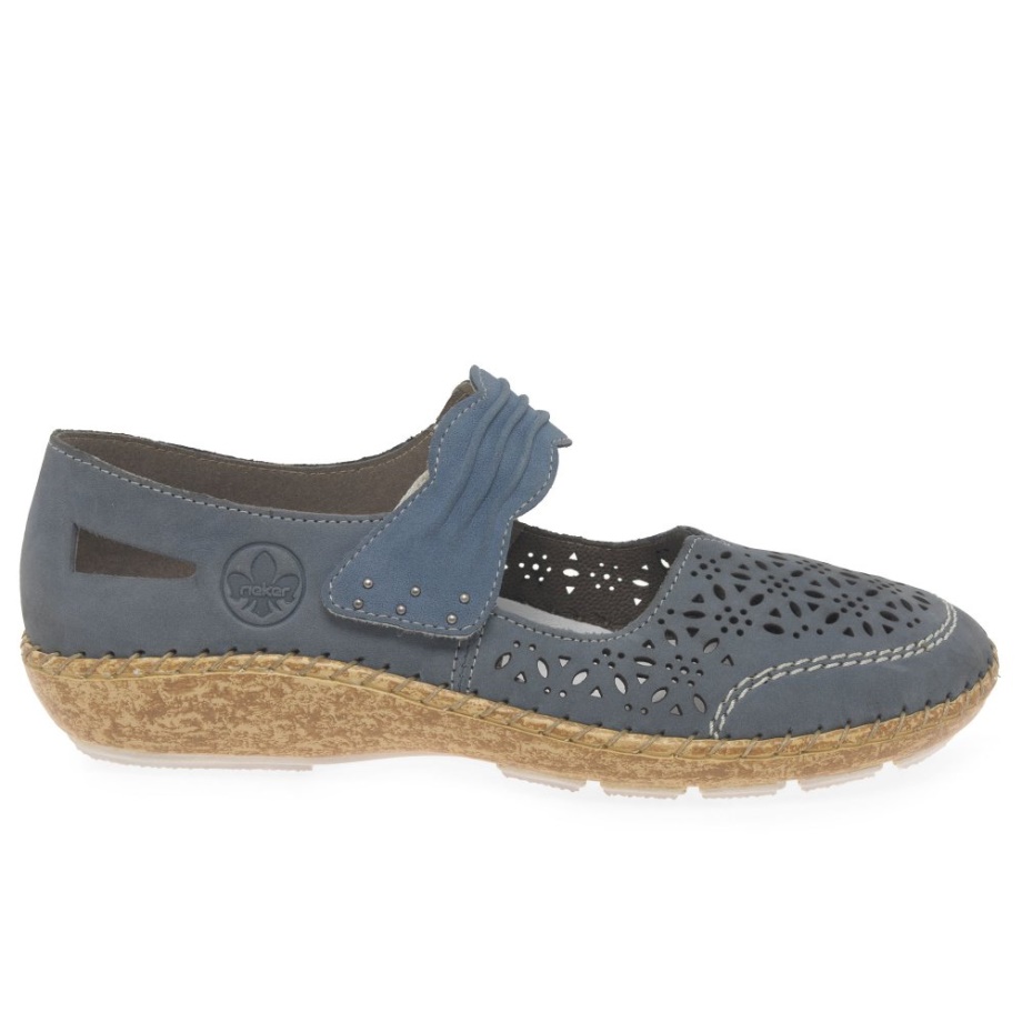 Rieker Deloris Buty Damskie Dżinsy