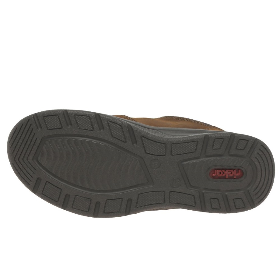 Rieker Przedstawia Męskie Buty Sportowe Nubuk