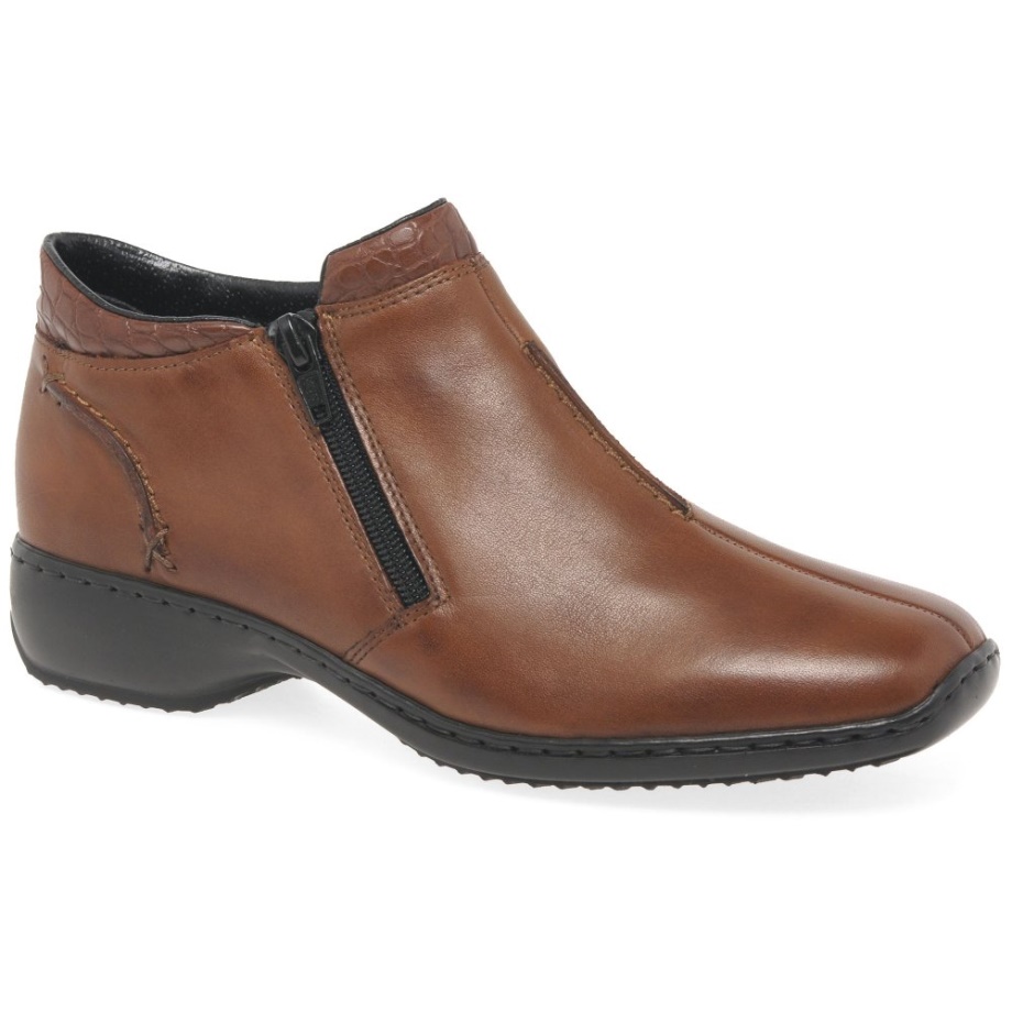 Rieker Drizzle Damskie Botki Na Co Dzień Muscat