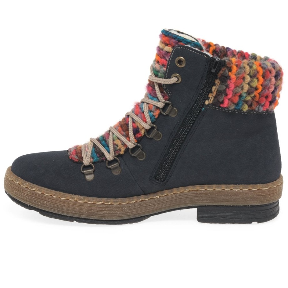 Damskie Buty Trekkingowe Rieker Emerald Pacific