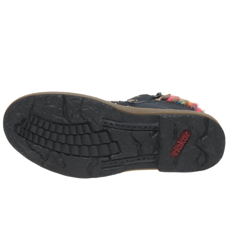 Damskie Buty Trekkingowe Rieker Emerald Pacific