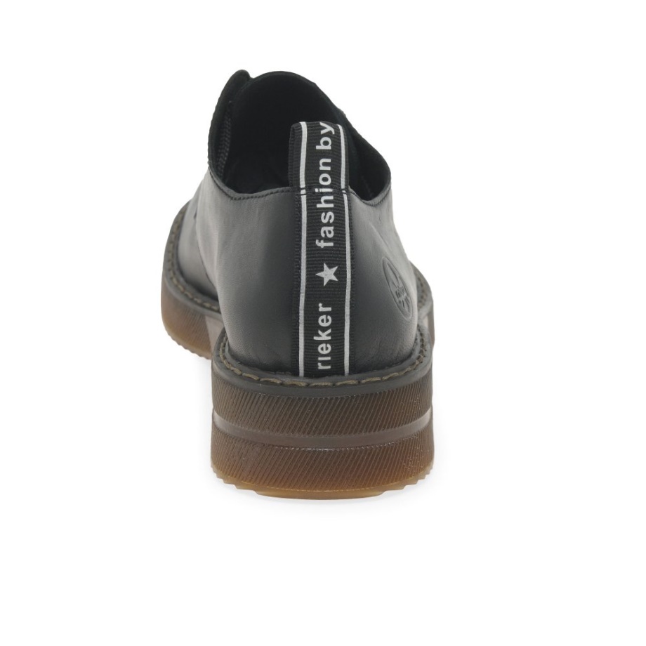 Damskie Buty Rieker France Czarne