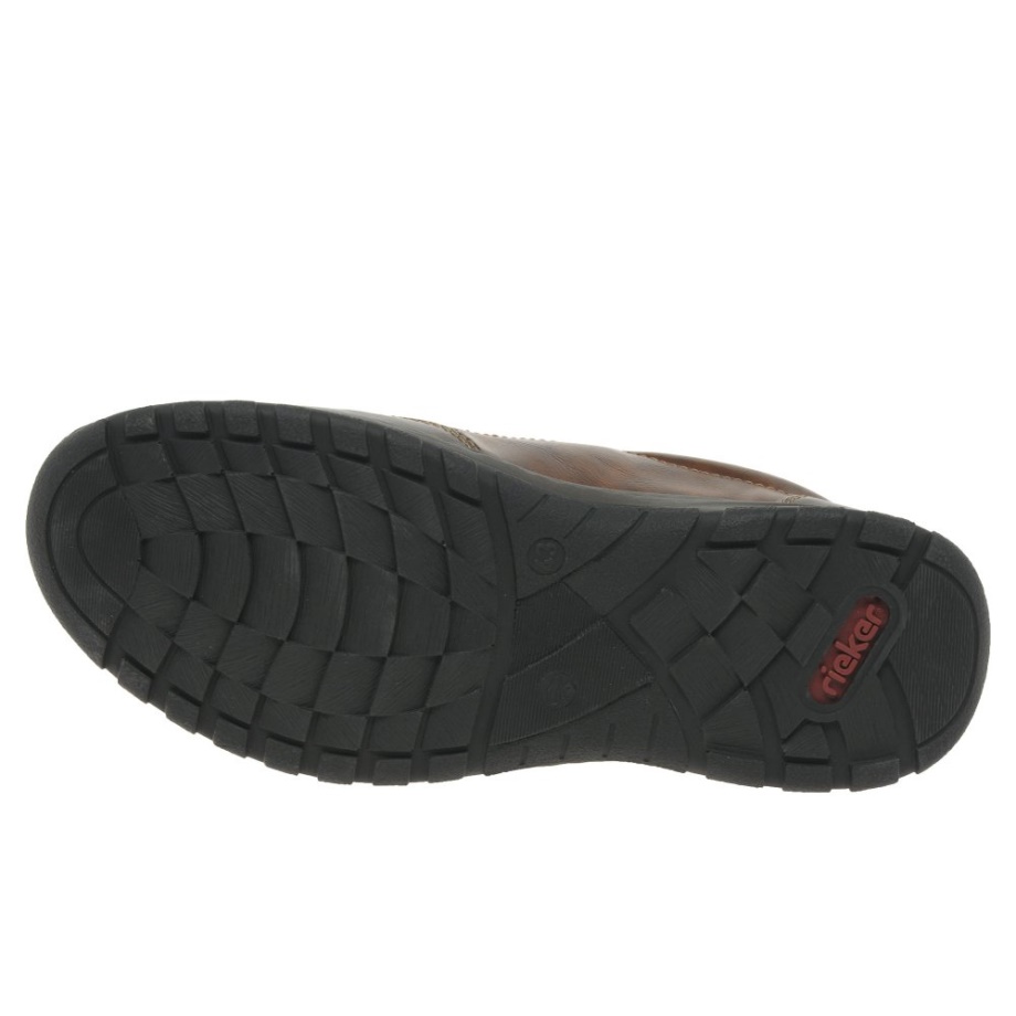 Rieker Hume Męskie Buty Wsuwane Toffi