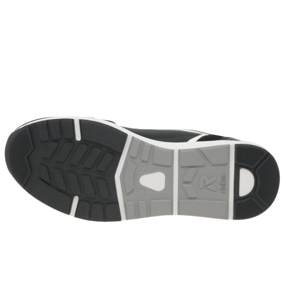 Rieker Jeffery Męskie Buty Sportowe Czarne