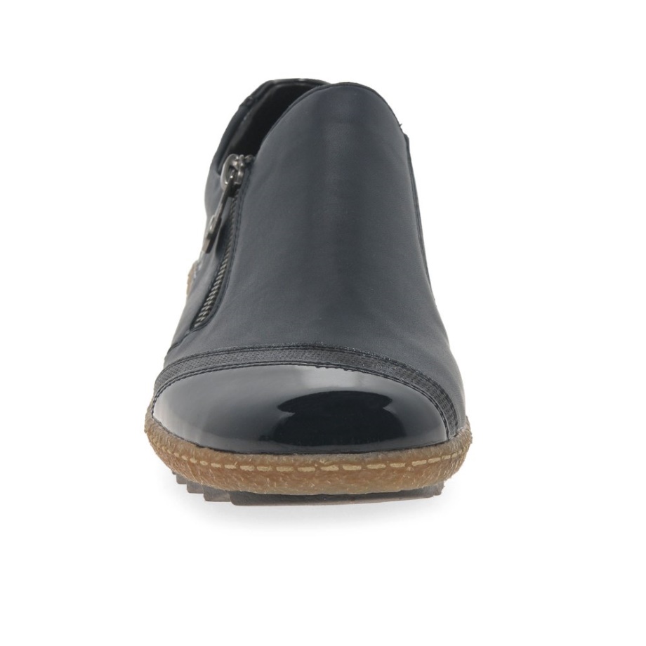 Damskie Buty Na Co Dzień Rieker Judi Granatowe