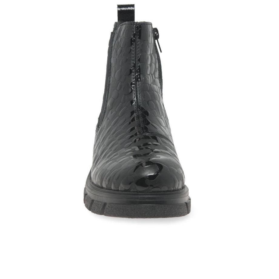 Damskie Sztyblety Rieker Leith W Kolorze Czarnym