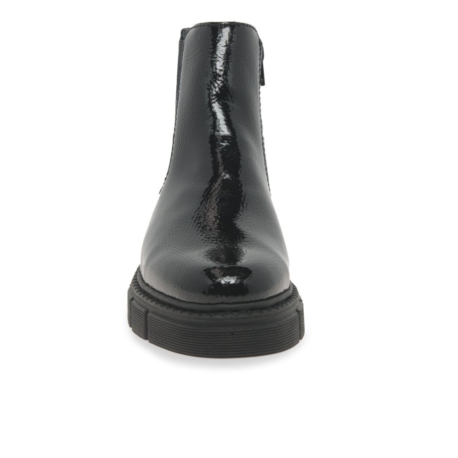 Rieker Nula Damskie Chelsea W Kolorze Czarnym