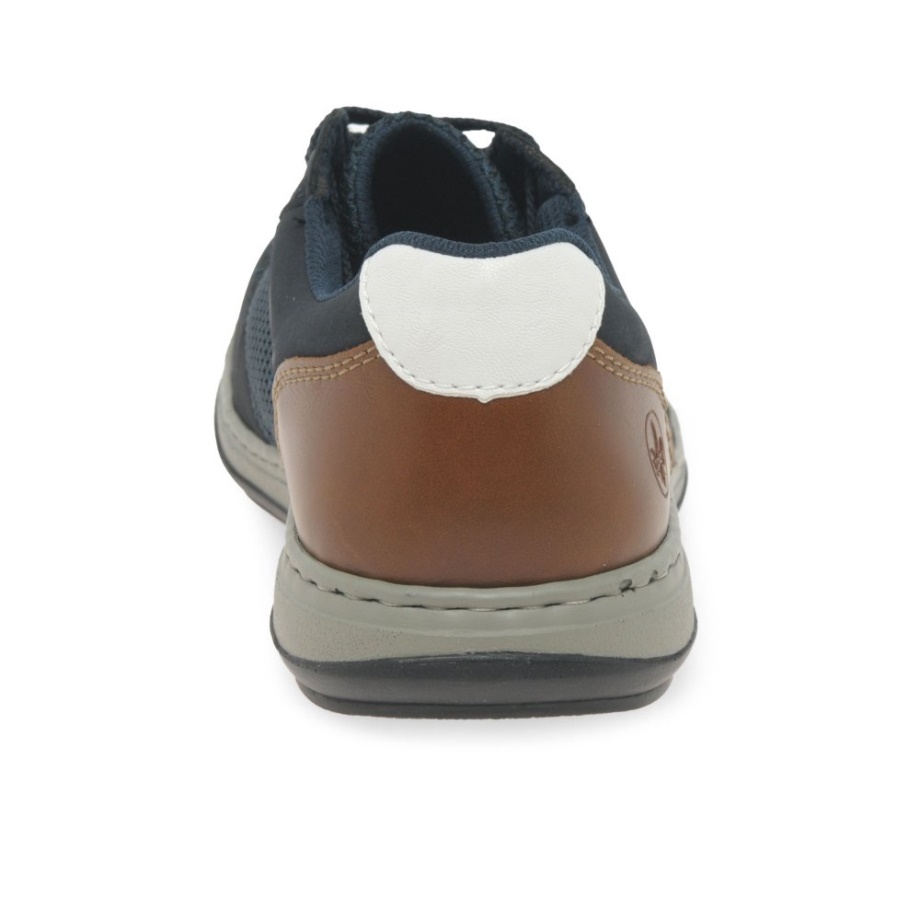 Rieker Peril Męskie Buty Sportowe Granatowe