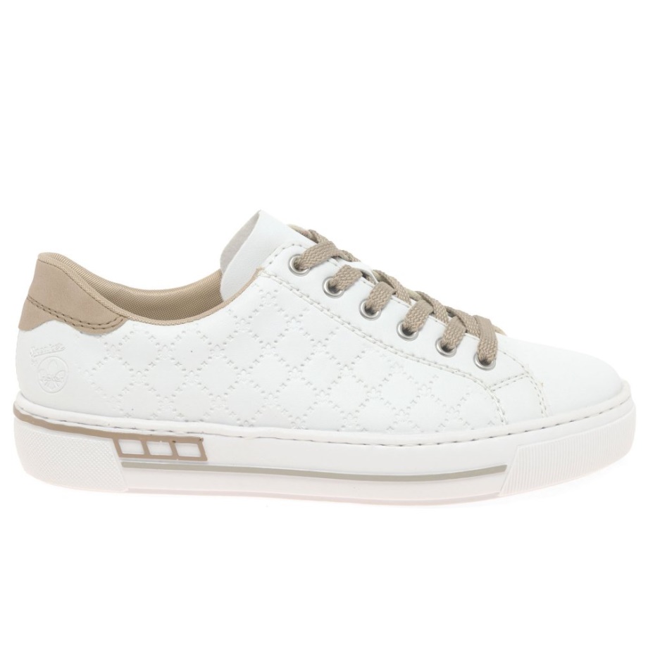 Damskie Buty Sportowe Rieker Quill W Kolorze Białym