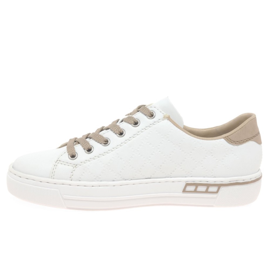Damskie Buty Sportowe Rieker Quill W Kolorze Białym