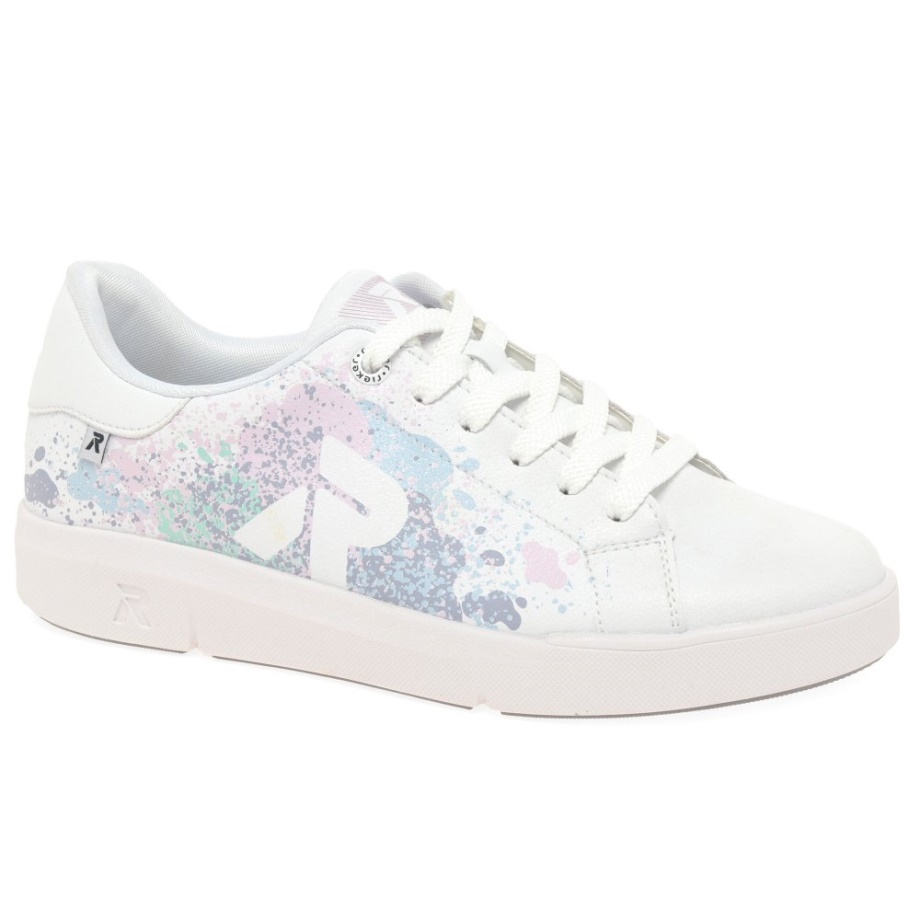 Damskie Buty Sportowe Rieker Rain W Kolorze Białym