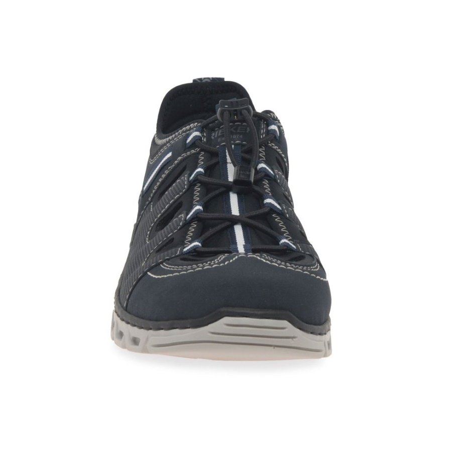 Rieker Shales Męskie Buty Sportowe W Kolorze Niebieskim