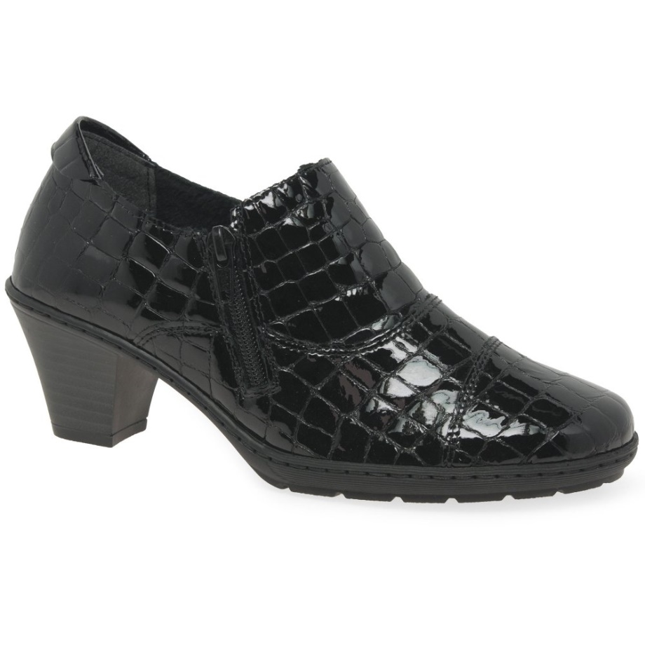 Rieker Tease Damskie Wysokie Buty Do Tenisa W Kolorze Czarnym