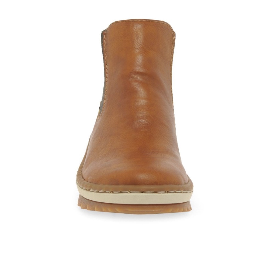 Rieker Weave Damskie Buty Chelsea Cayenne