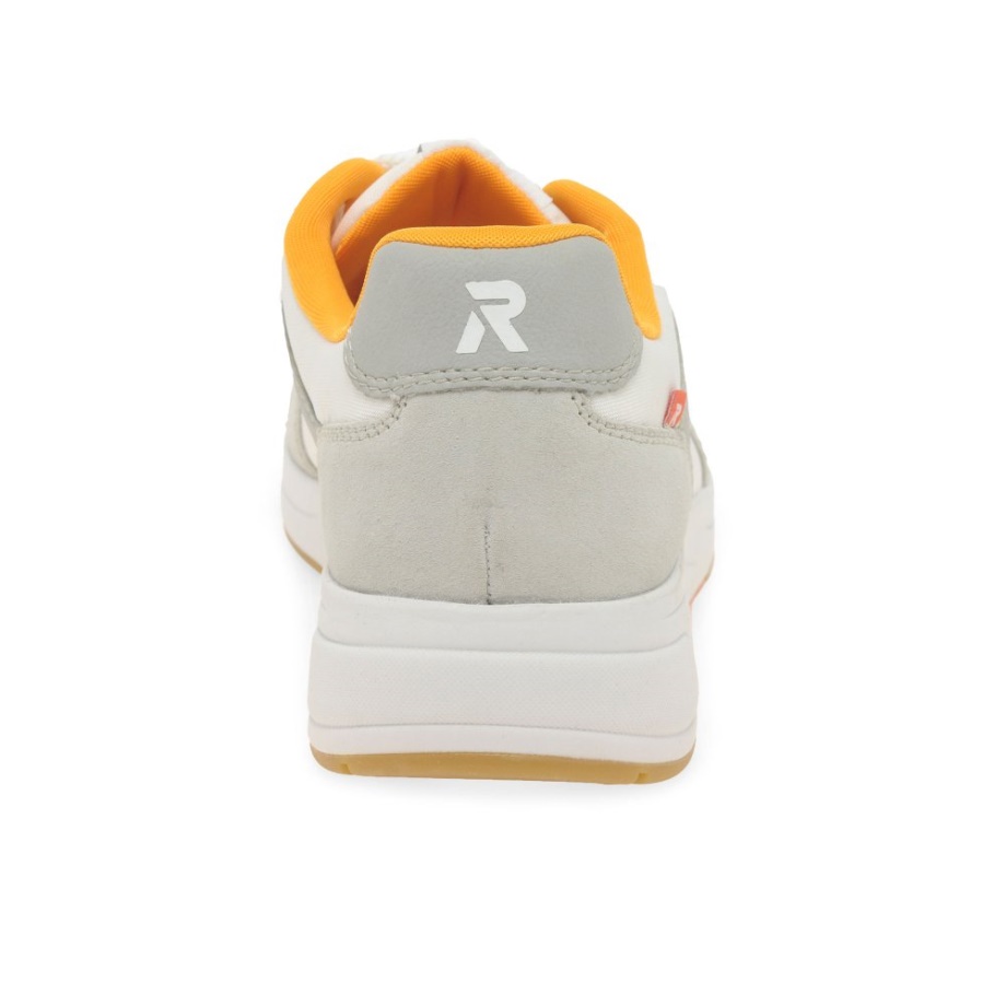 Białe Męskie Buty Sportowe Rieker Ed