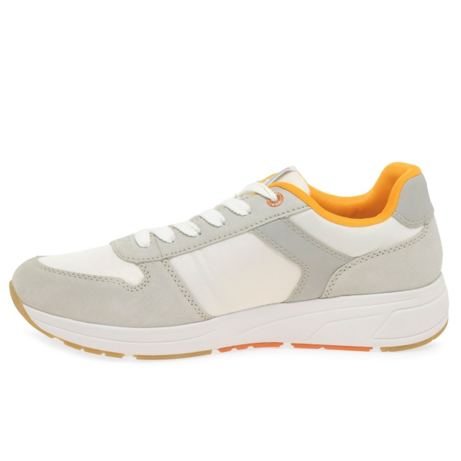 Białe Męskie Buty Sportowe Rieker Ed