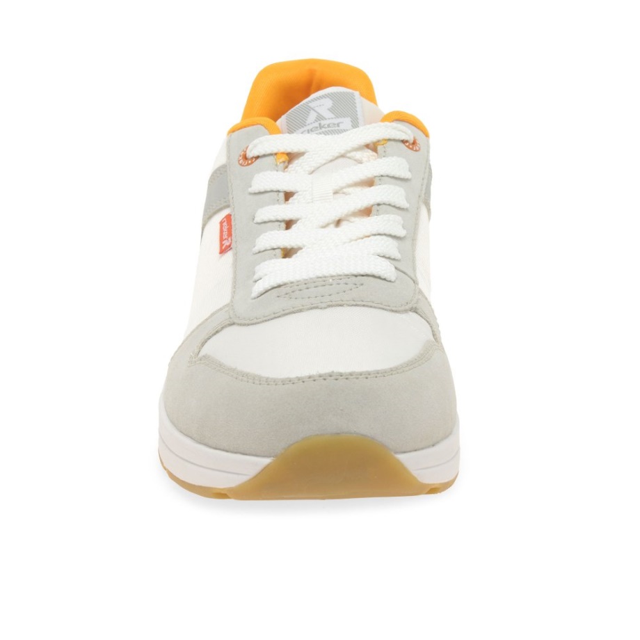 Białe Męskie Buty Sportowe Rieker Ed