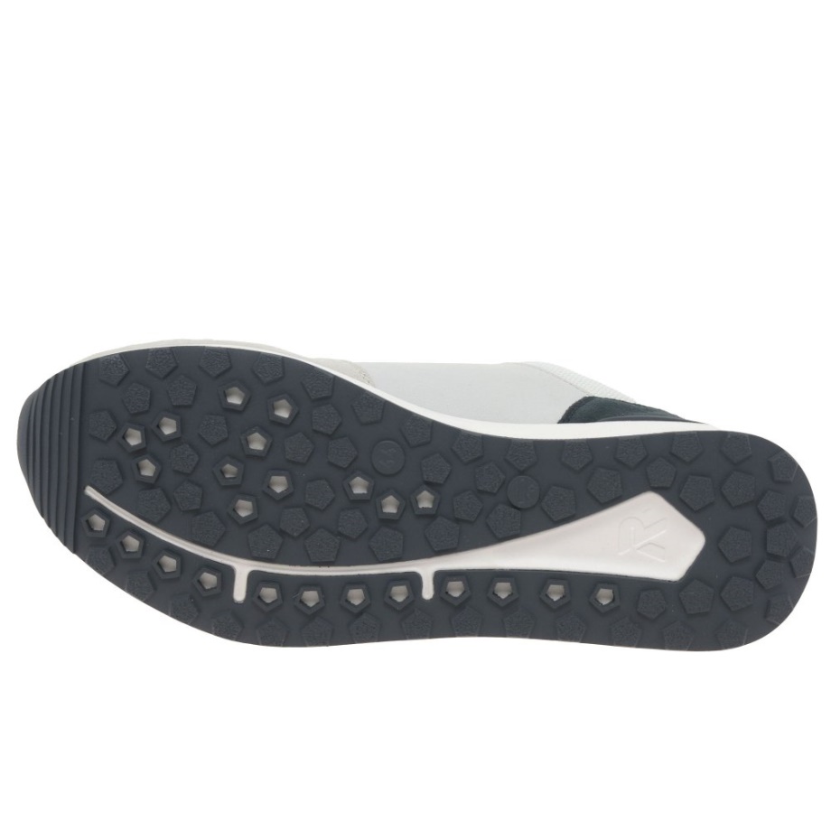 Białe Męskie Buty Sportowe Rieker Frank