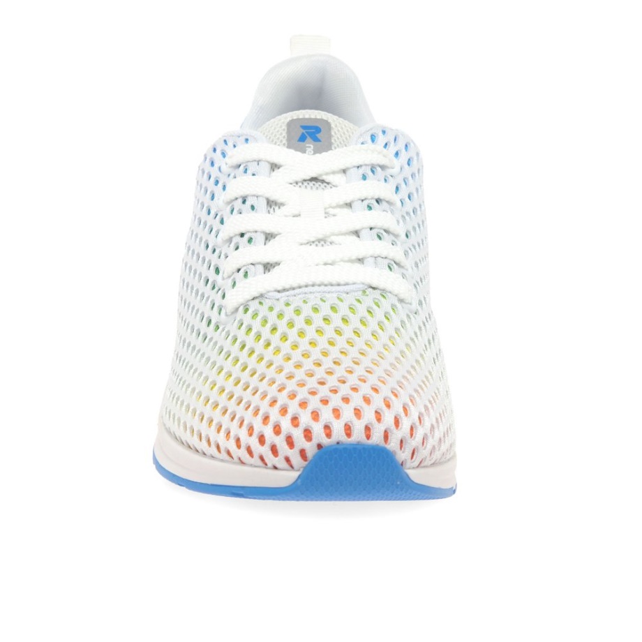 Białe Damskie Buty Sportowe Rieker Izzie