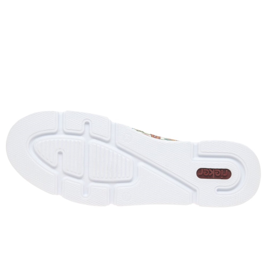 Białe Damskie Buty Sportowe Rieker Summerfield