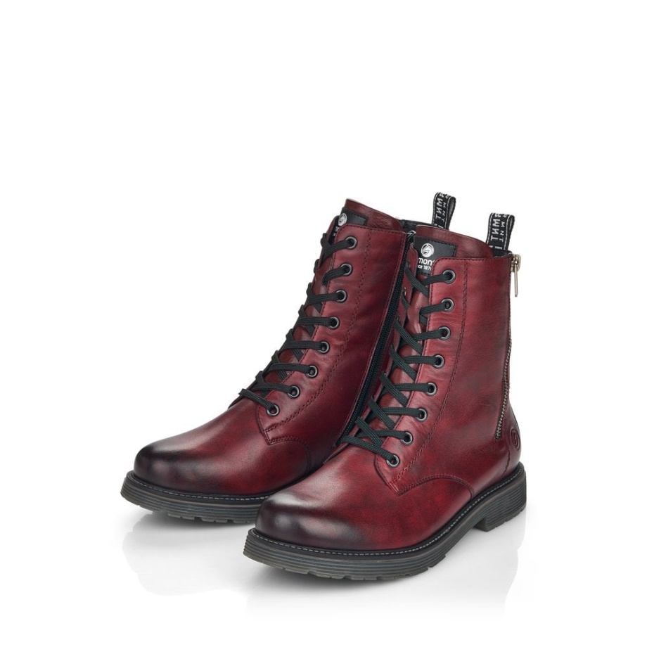 Buty Damskie Rieker Czerwone Remonte D4871
