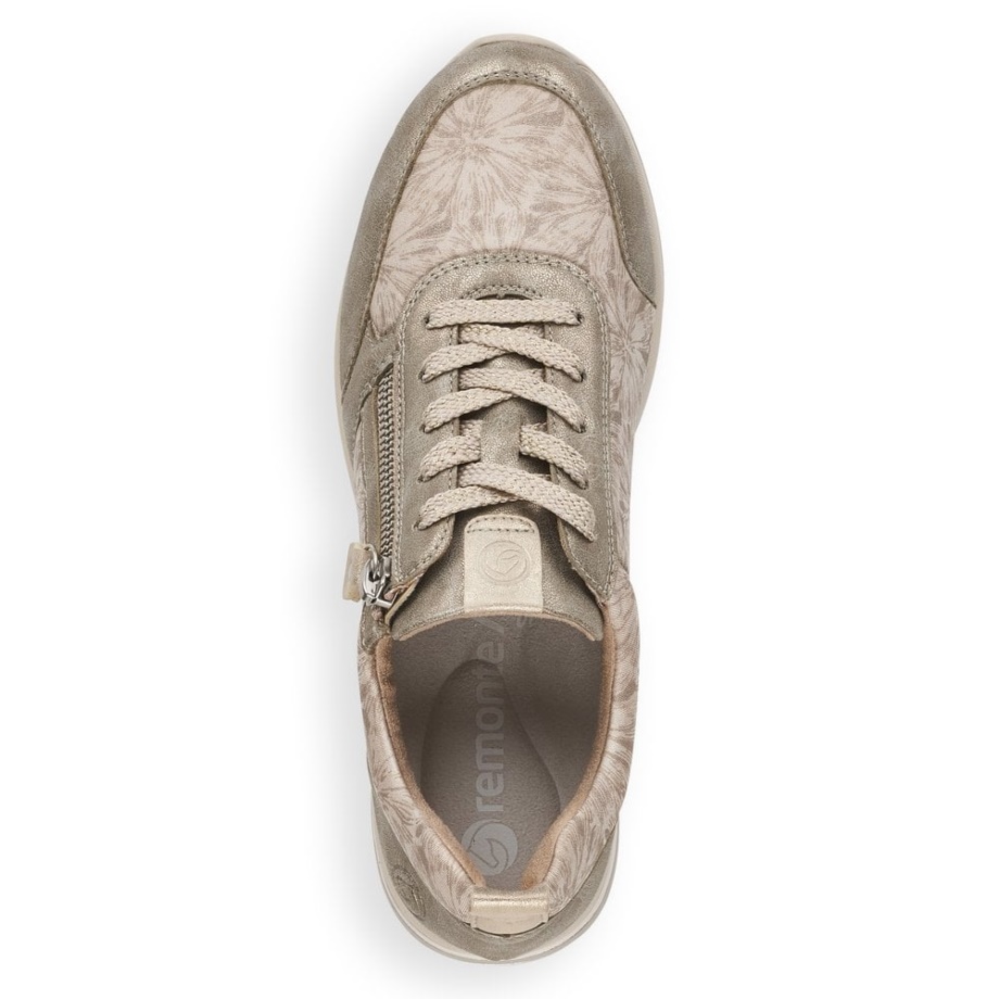 Buty Rieker Remonte D2401 Damskie Metaliczne