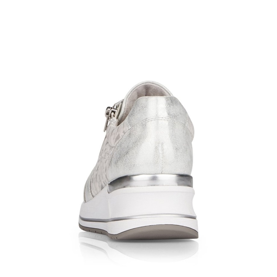 Buty Damskie Rieker Remonte D3203 Metaliczne