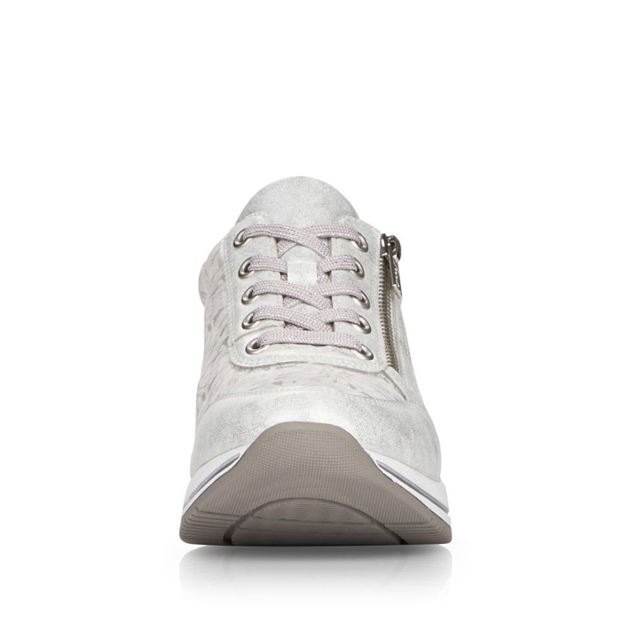 Buty Damskie Rieker Remonte D3203 Metaliczne