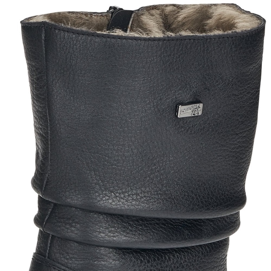 Buty Rieker Remonte D8477 Damskie Czarne