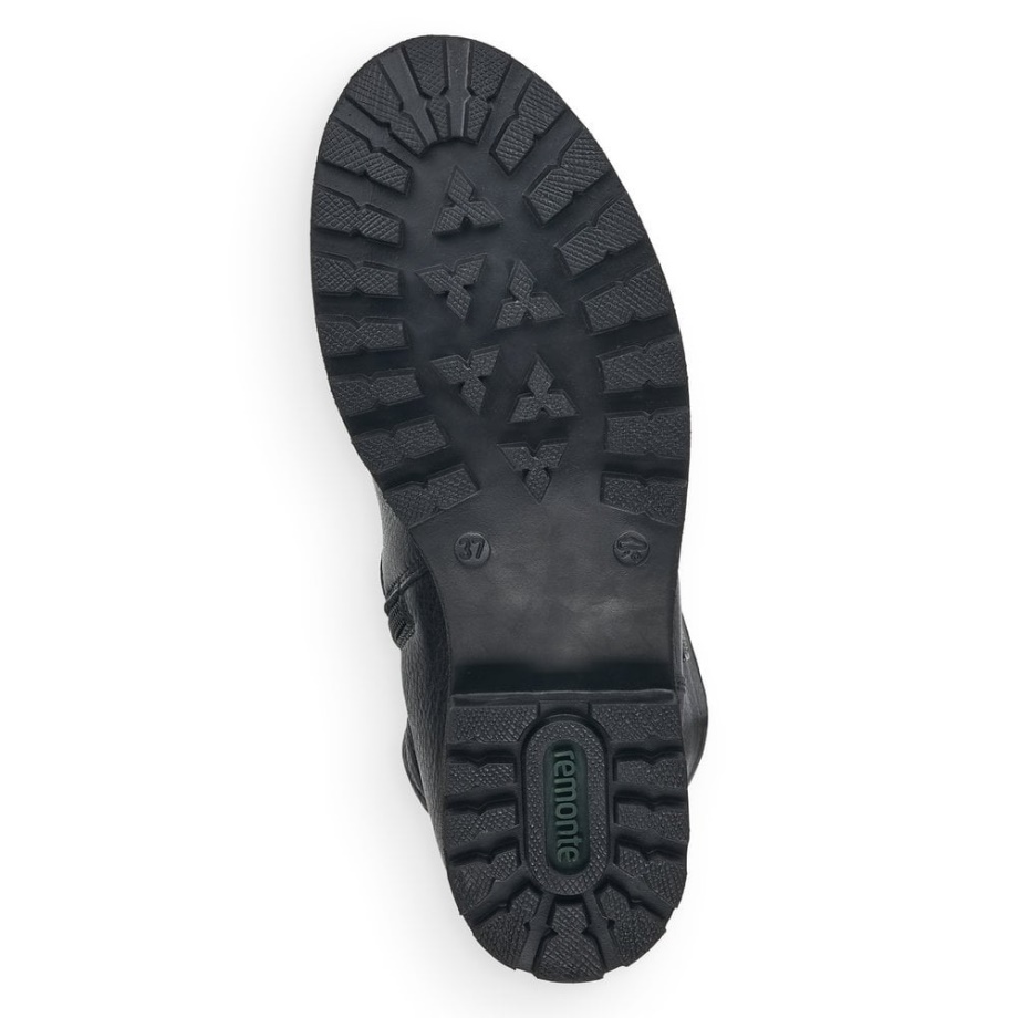 Buty Rieker Remonte D8477 Damskie Czarne