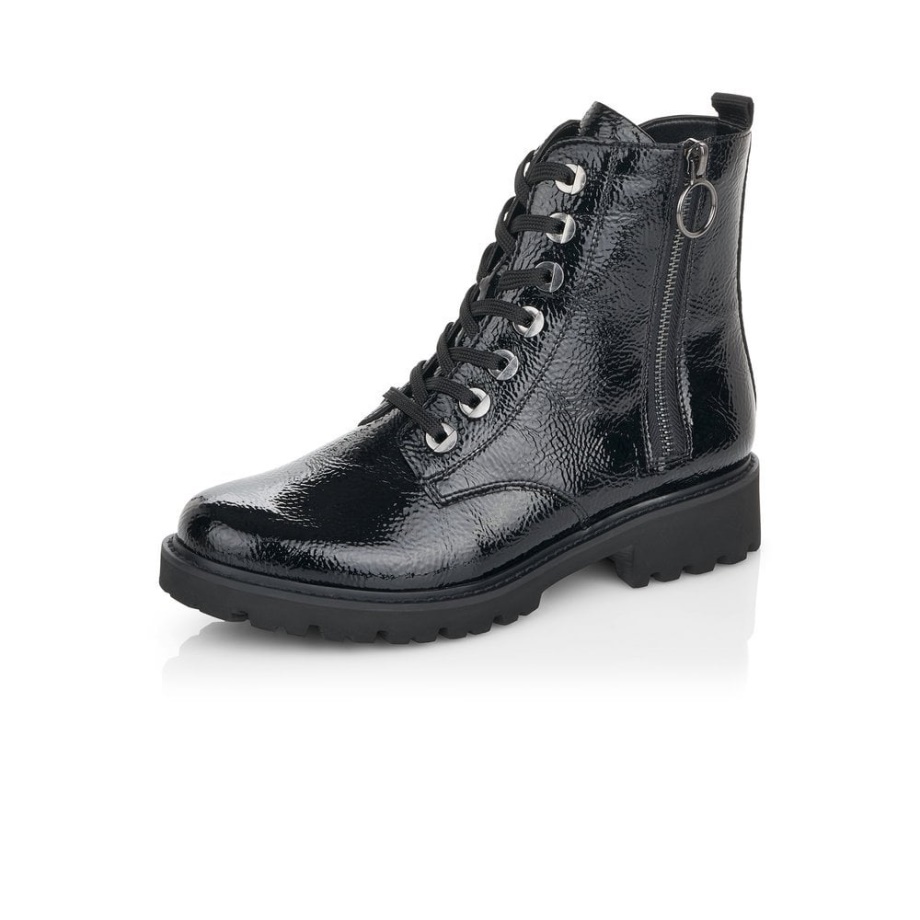 Buty Rieker Remonte D8671 Damskie Czarne